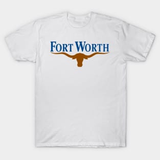 Fort Worth Flag Decal T-Shirt